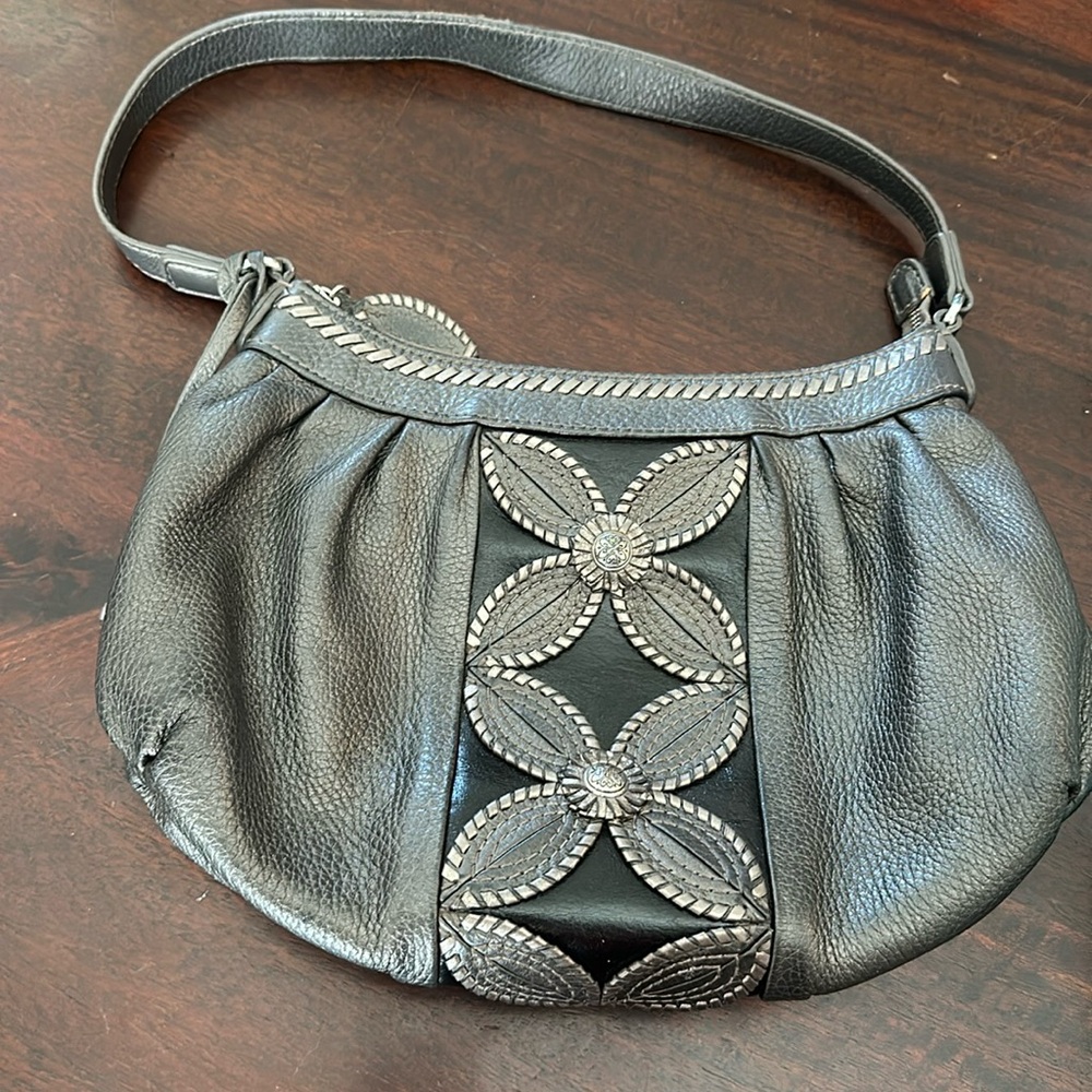 Brighton 9”x13” Hobo type handbag used with cloth carrying bag